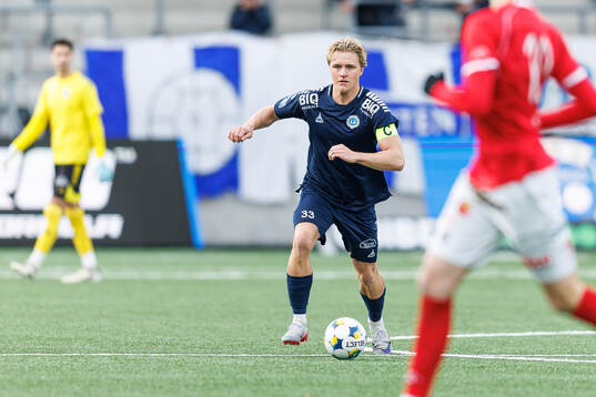 Utsiktens Sebastian Lagerlund fotbollsmatchen i kvalet till