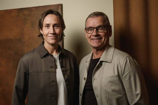 s expert Maria Rooth och Håkan Loob, Ishockey