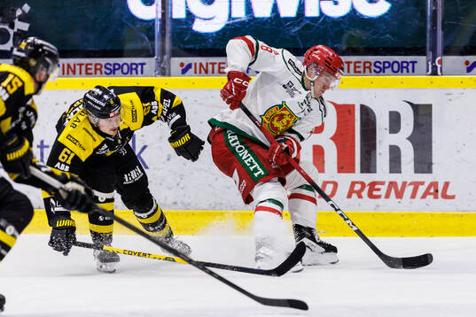 Västerås Malte Sjögren och Moras Anton Olsson