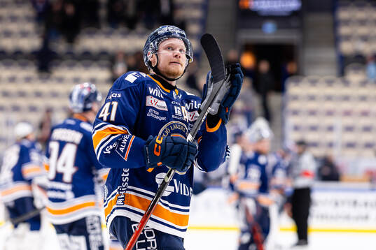 Växjös Ludvig Nilsson jublar