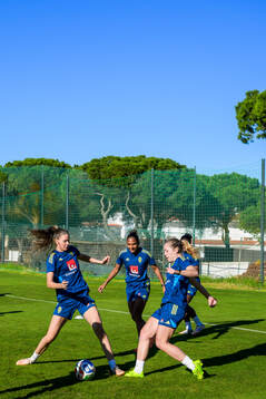 Bella Andersson, Madelen Janogy and Alice Bergström of the
