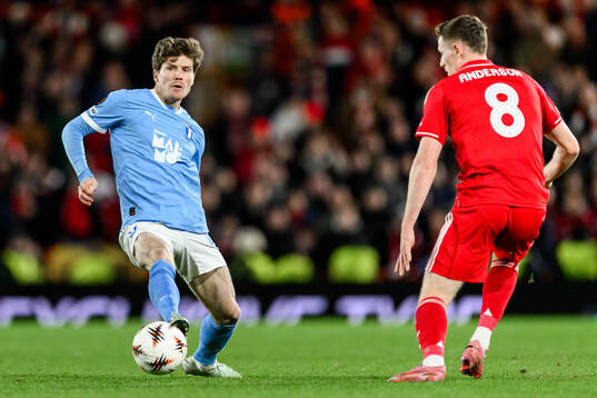 Oliver Berg of Malmö FF