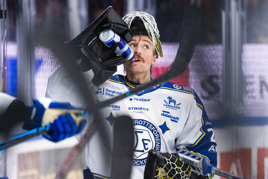 Leksands målvakt Robin Christoffersson