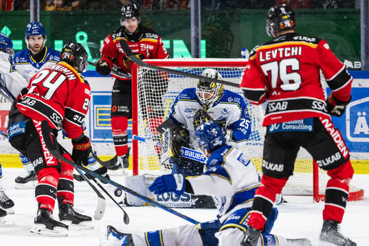 Leksands målvakt Robin Christoffersson