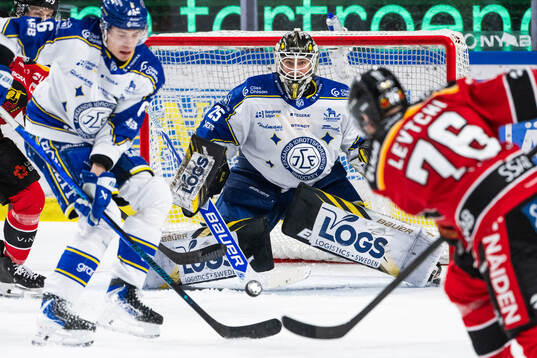 Leksands målvakt Robin Christoffersson