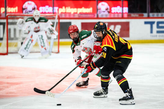 Modos Courtney Vorster och Brynäs Jenny Antonsson