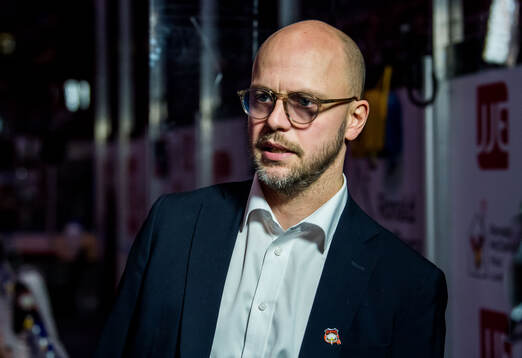 Malmö Redhawks sportchef Oscar Alsenfelt