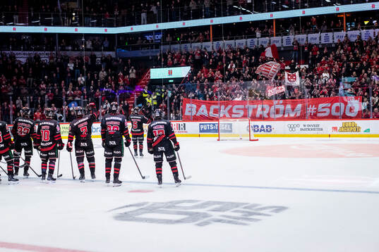 Örebros Gustav Backström hyllas för sina 500 matcher