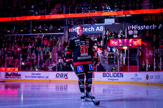 Örebros Gustav Backström hyllas för sina 500 matcher