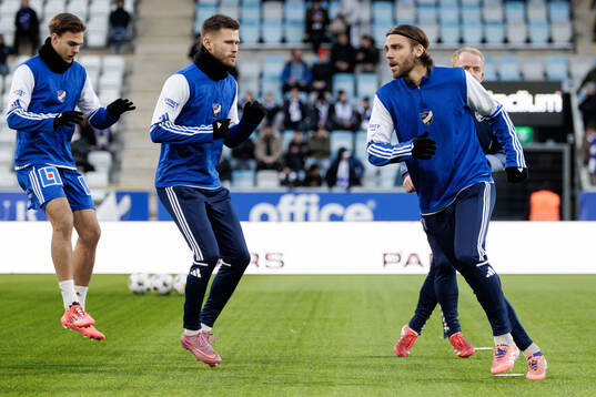 IFK Norrköpings Arnor Traustason och Christoffer Nyman