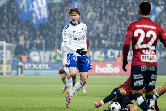 IFK Norrköpings Åke Andersson reagerar