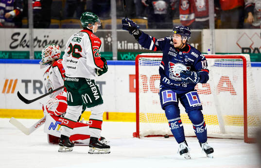 Linköpings Jakub Vrana jublar