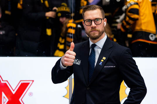 Skellefteås assisterande tränare Andreas Falk