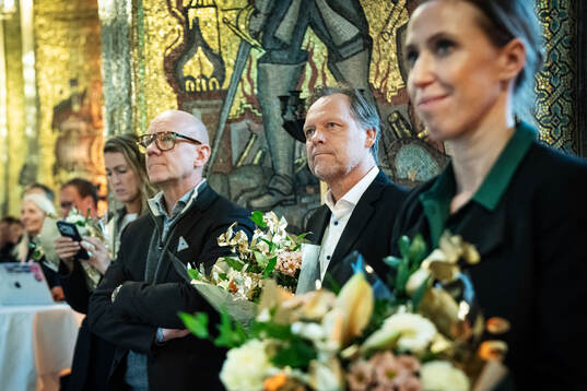 Pressträff när Svenska Dagbladets Bragdguld delas ut till