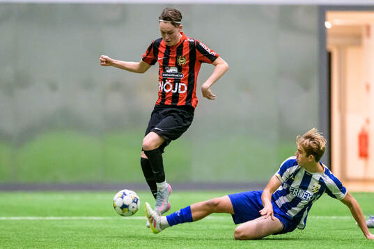 Brommapojkarnas Sebastian Hindstam och Leo Alkass