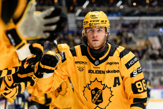 Skellefteås Rickard Hugg jublar