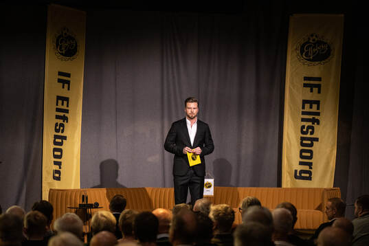 Elfsborgs kommunikationschef Johannes Sandberg