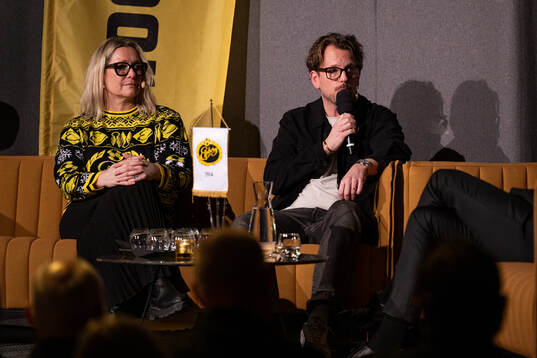 Paneldiskussion med Elfsborgs Sissi Madius och Alexander