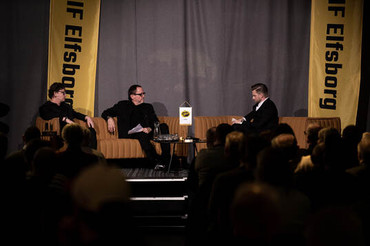 Elfsborgs klubbchef Stefan Andreasson och ordförande Sune