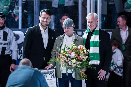 Rögles Klubbdirektör Alen Bibic, Kenth "Sudden" Bengtsson