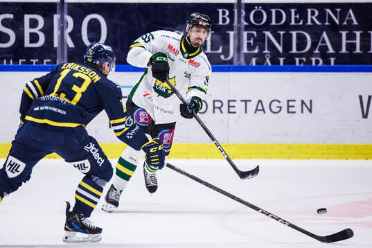 Södertäljes Henrik Eriksson och Östersunds Linus Videll