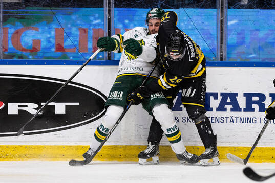 Björklövens Jacob Olofsson och AIKs Daniel Ljungman