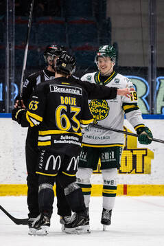 AIKs Sid Boije och Björklövens Liam Dower Nilsson