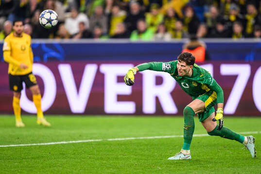 goalkeeper Gregor Kobel of Borussia Dortmund