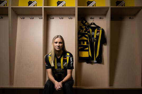 Häckens nyförvärv Tilde Karlsson