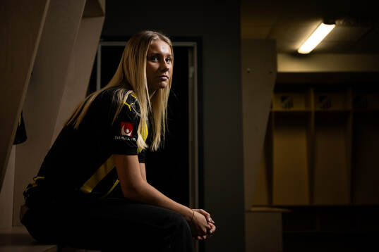 Häckens nyförvärv Tilde Karlsson