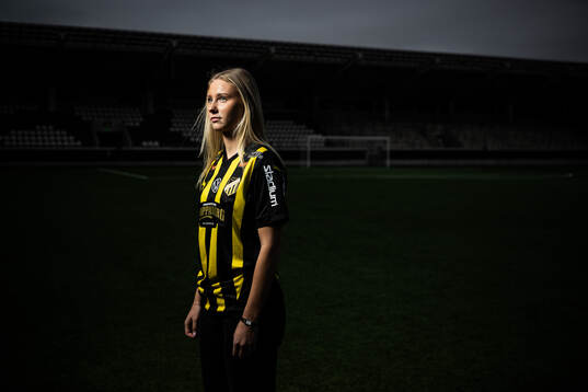 Häckens nyförvärv Tilde Karlsson