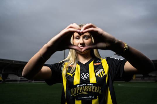 Häckens nyförvärv Tilde Karlsson