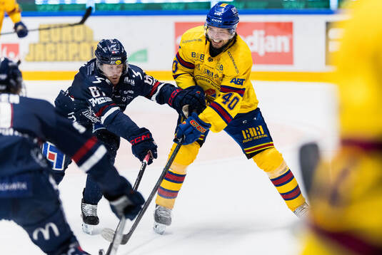 Linköpings Markus Ljungh och Djurgårdens Jacob Josefson