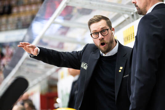 Skellefteås assisterande tränare Andreas Falk