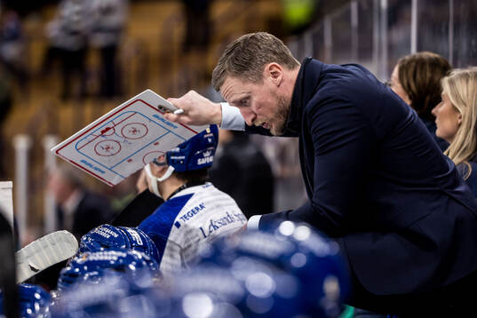 Leksands assisterande tränare David Printz