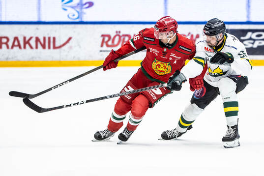 Moras Marcus Karlström och Östersunds Linus Videll
