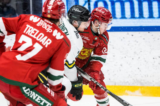 Östersunds Joel Olkkonen och Moras Filip Björkman