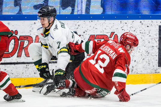 Östersunds Joel Olkkonen och Moras Filip Björkman