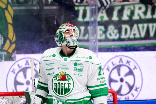 Rögles målvakt Arvid Holm