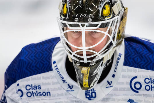 Leksands målvakt Robin Christoffersson