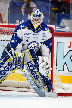 Leksands målvakt Marcus Gidlöf