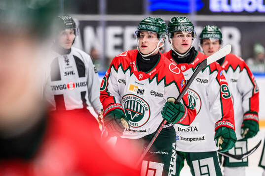 Frölundas Jacob Peterson jublar