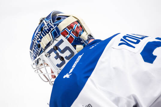 Karlskogas målvakt Lars Volden