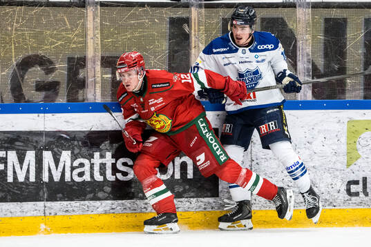 Moras Filip Björkman och Karlskogas Alexander Ljungkrantz