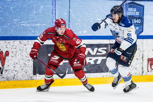 Moras Felix Johansson och Karlskogas Tim Barkemo