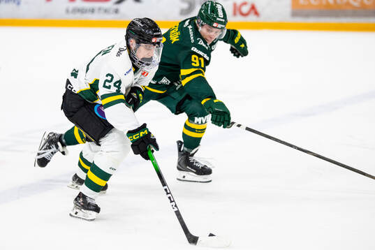 Östersunds Lukas Sagranden och Björklövens Oscar