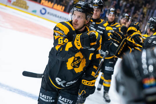 Skellefteås Jonathan Pudas jublar