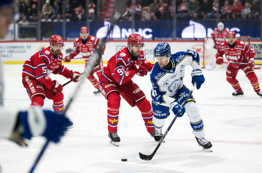 Timrås Magnus Pääjärvi och Leksands Wiktor Nilsson
