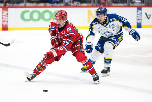 Timrås Ludvig Levinsson och Leksands Kalle Östman