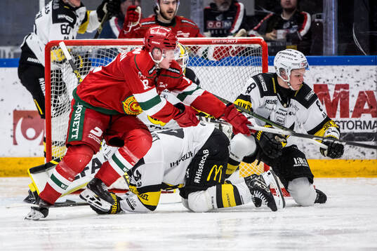 Moras Filip Björkman och Västerås Viktor Pennerborn